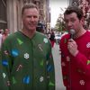 Video: Will Ferrell & Billy Eichner Terrify NYers With Xmas Gifts, Holiday Cheer